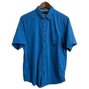 5.11 Tactical shirt‎ men's medium blue short sleeve masculine performance active